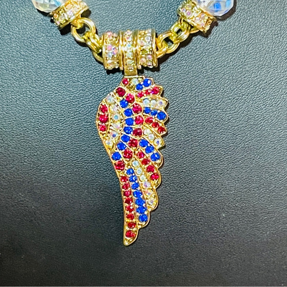 🪽Fabulous Kirk’s Folly Red, White, & Blue Angel Wing Magnetic Enhancer!